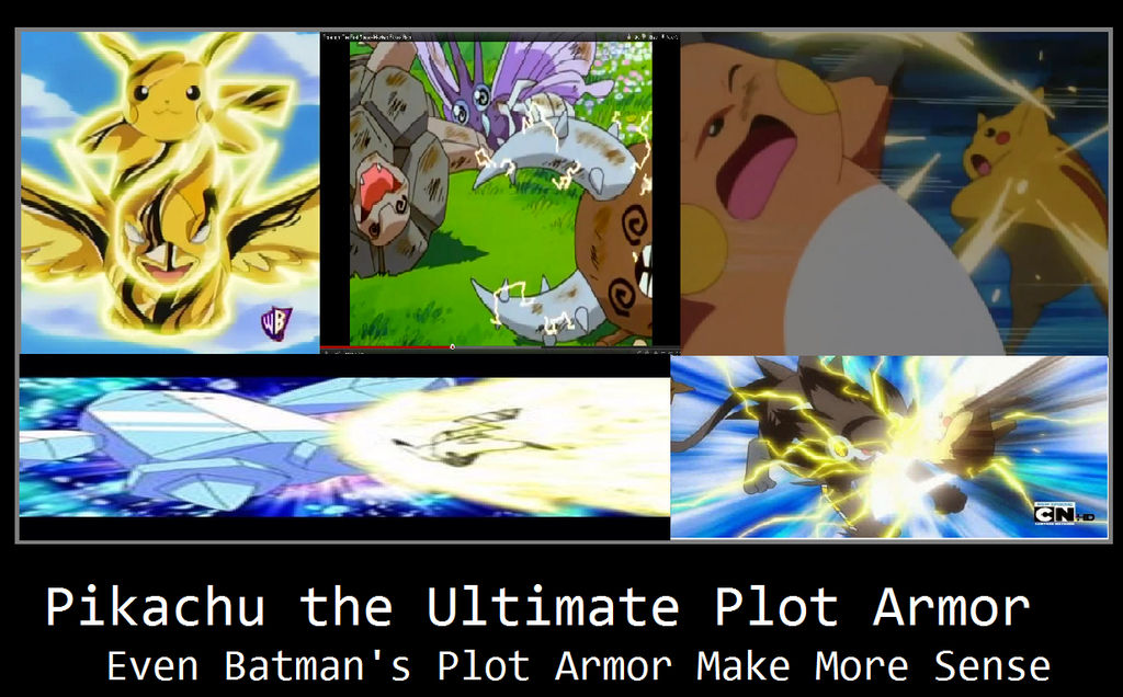 Pikachu Plot Armor Pikachu The Ultimate Plot Armor by MagicalKeyPizzaDan on DeviantArt