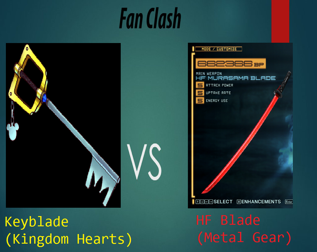 Fan Clash Keyblade Vs HF Blade by MagicalKeyPizzaDan on DeviantArt