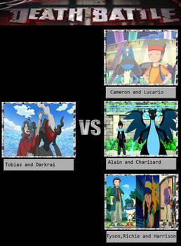 Tobias and Darkrai Vs League Trainers