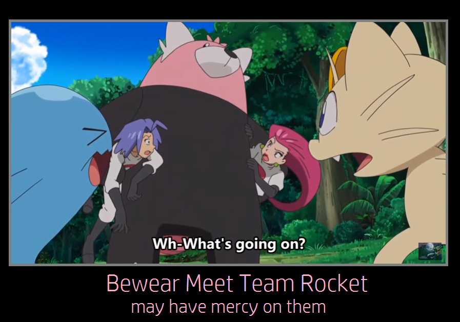 Bewear Meet Team Rocket