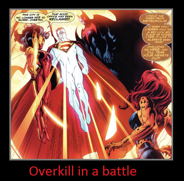 Overkill in a battle by MagicalKeyPizzaDan on DeviantArt