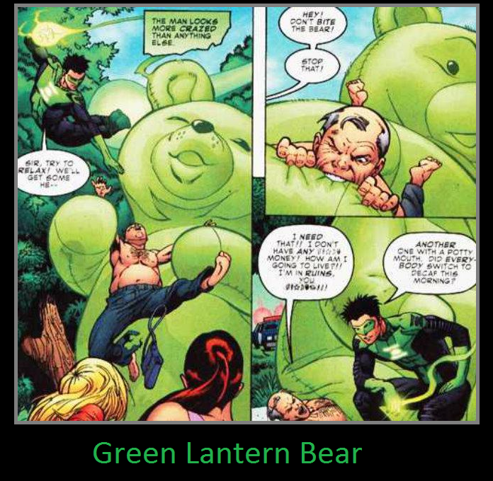 Green Lantern Bear