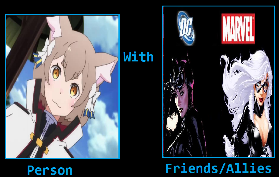 What If Felix Rezero Friends With Catwoman And By Keyblademagicdan On Deviantart