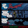 Rivalry of Green Goblin and Spiderman