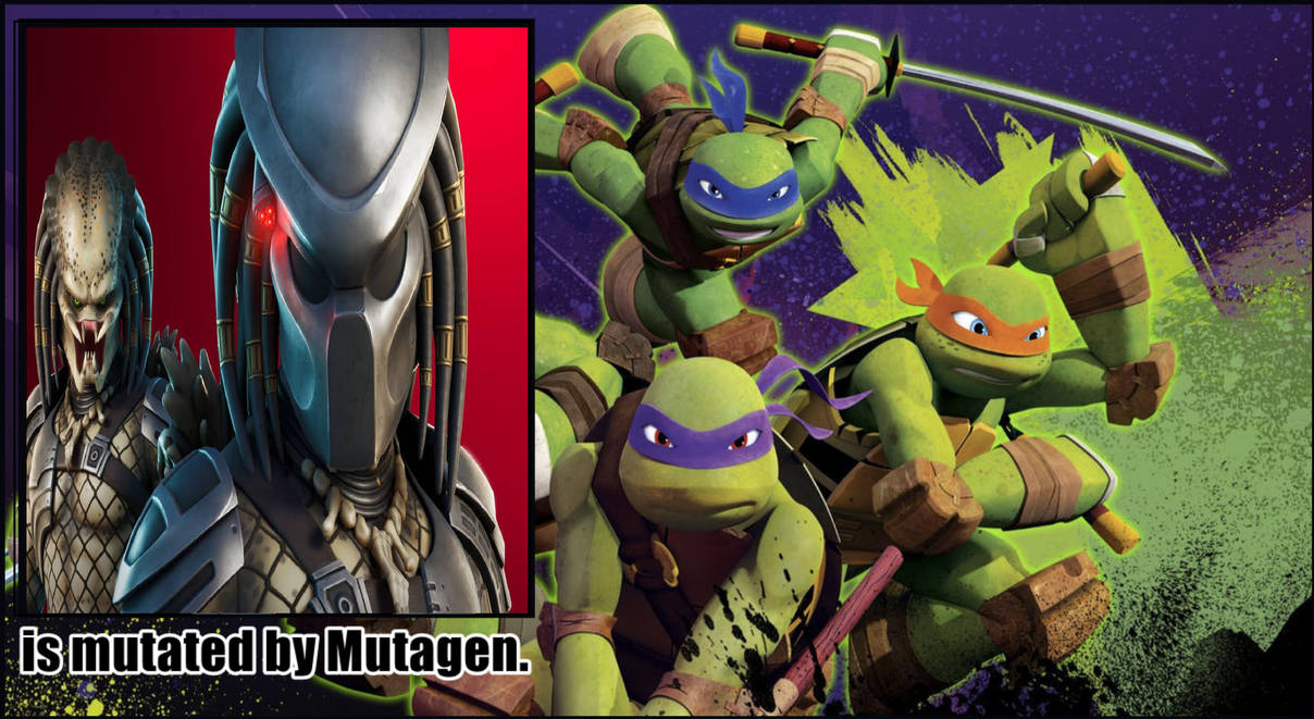 Mutated Predator What if Predator is mutated by Mutagen by MagicalKeyPizzaDan on DeviantArt