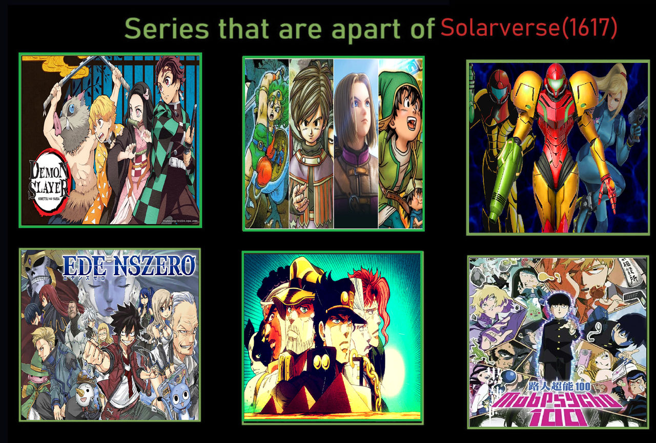 Series that're apart of Solarverse Part 2 by MagicalKeyPizzaDan on ...