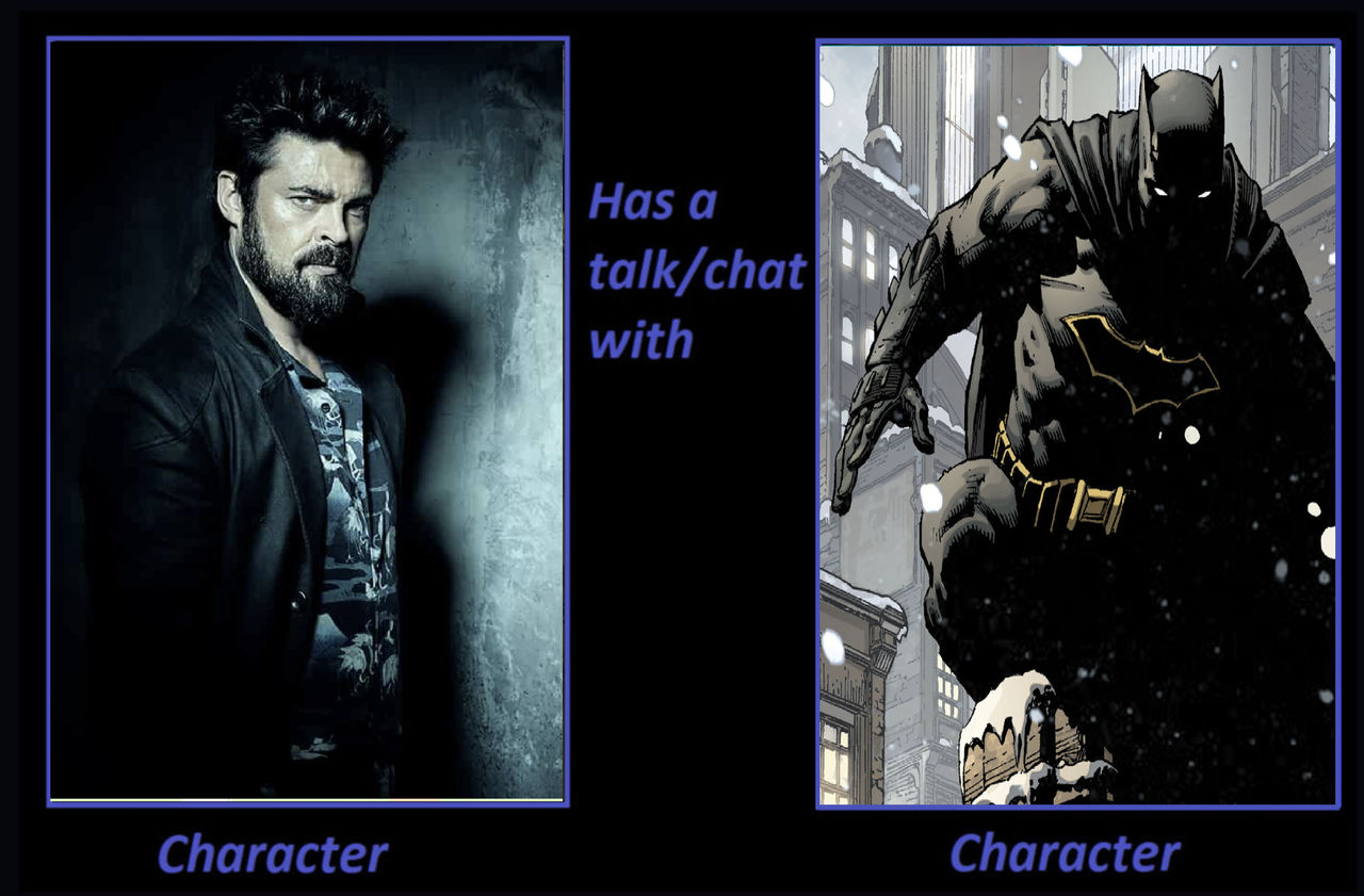 How would Billy Butcher view Superman, Batman, or Wonder Woman