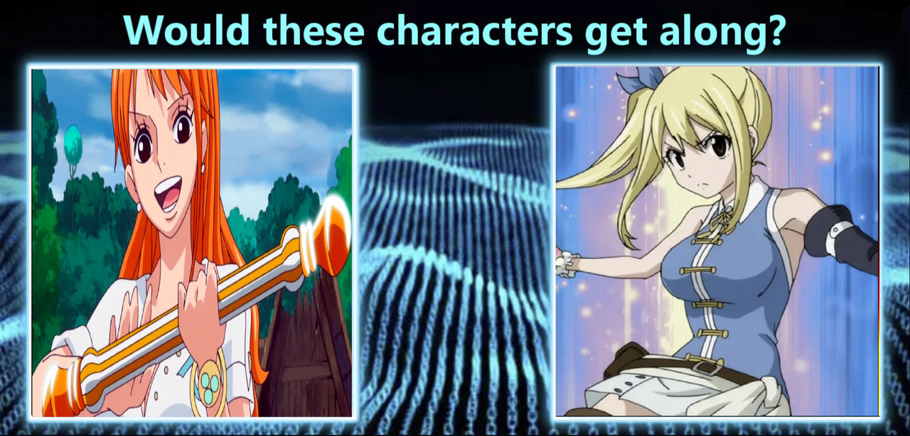 Question Would Nami And Lucy Get Along By MagicalKeyPizzaDan On question-would-nami-and-lucy-get-along-by-magicalkeypizzadan-on