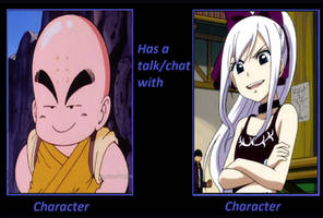 What if Young Krillin has chat with Young Mirajane