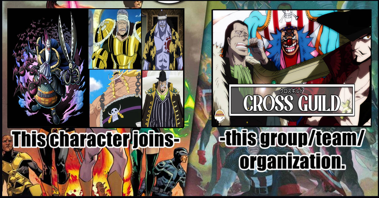 Cross Guild Deviantart New Crewmates of Cross Guild in Universe 6 by MagicalKeyPizzaDan on ...