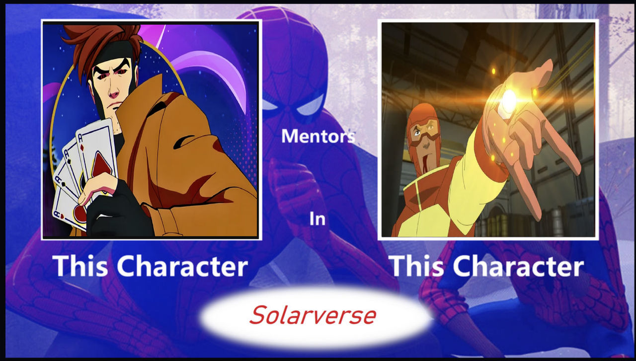 Gambit mentors Rex Splode in S-verse by MagicalKeyPizzaDan on DeviantArt