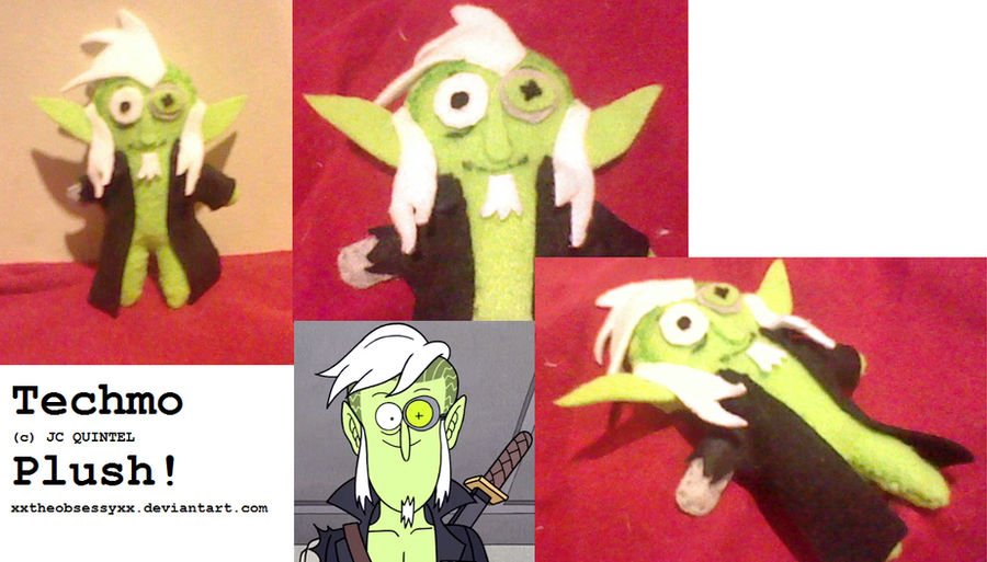 Techmo Meme Techmo Plush by casualAddict on DeviantArt