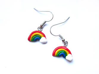 Rainbow earrings