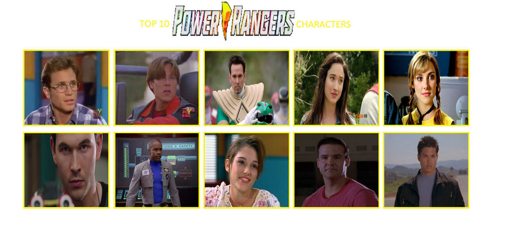 My Top 10 Favourite Power Rangers by TheTrainMrMenPonyFan on DeviantArt