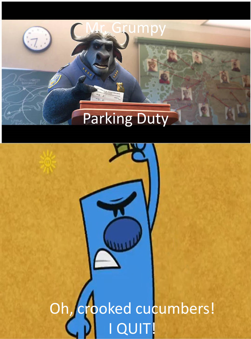 Mr. Grumpy Gets Parking Duty by TheTrainMrMenPonyFan on DeviantArt