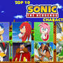 My Top 10 Favourite Sonic Characters