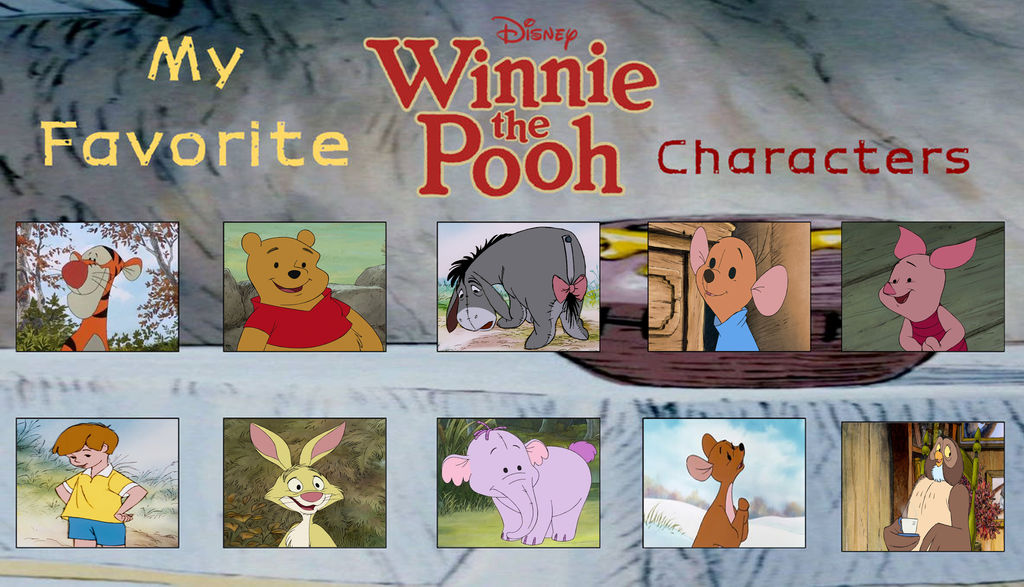 Characters  Winnie the Pooh