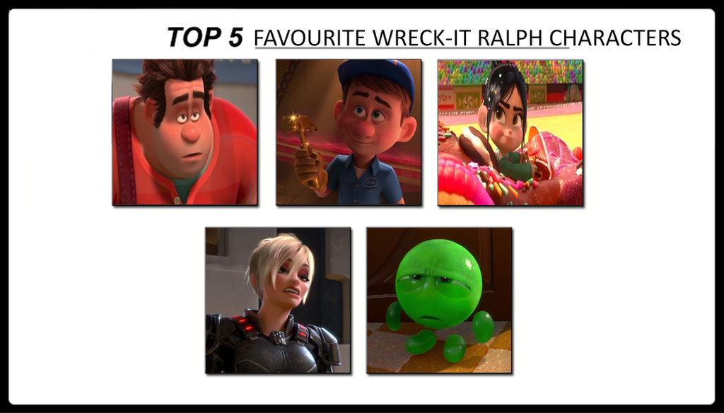 Wreck It Ralph Character List