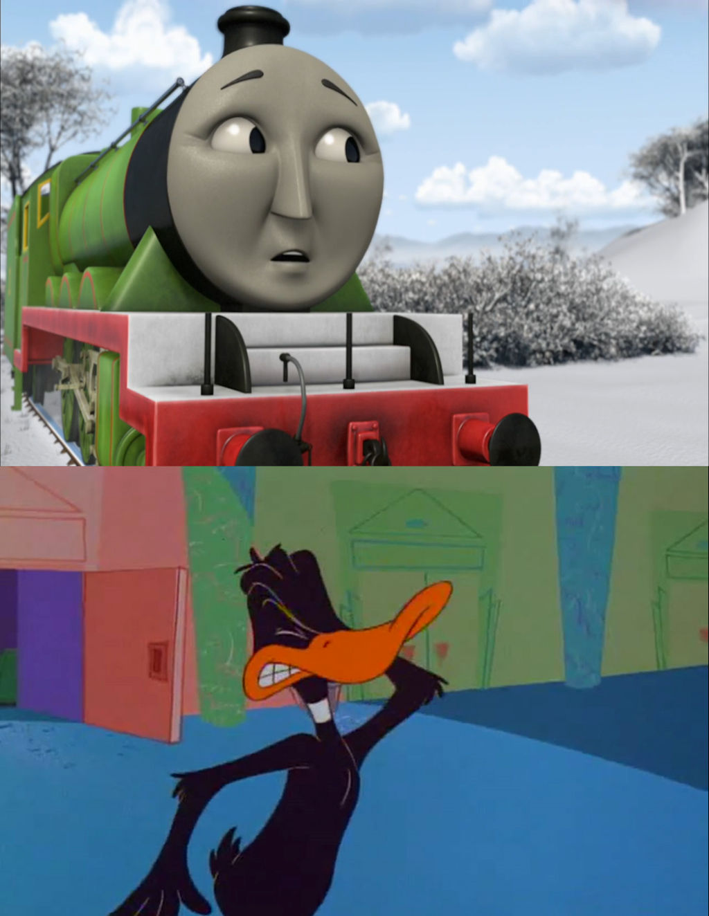 Daffy Duck Facepalms at Henry's Magic Box by TheTrainMrMenPonyFan on ...