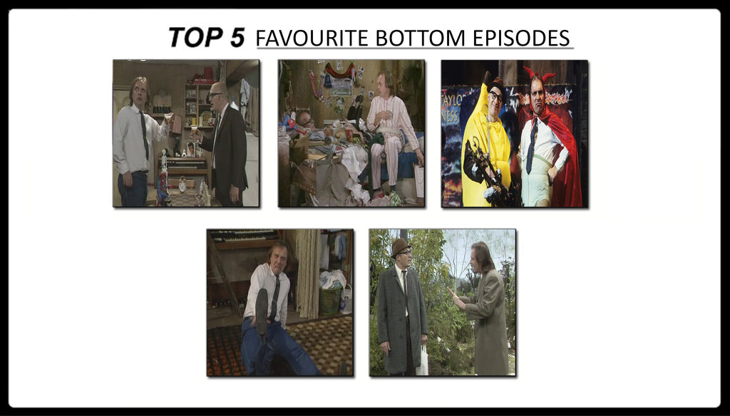 My Top 5 Favourite Bottom Episodes by TheTrainMrMenPonyFan on DeviantArt