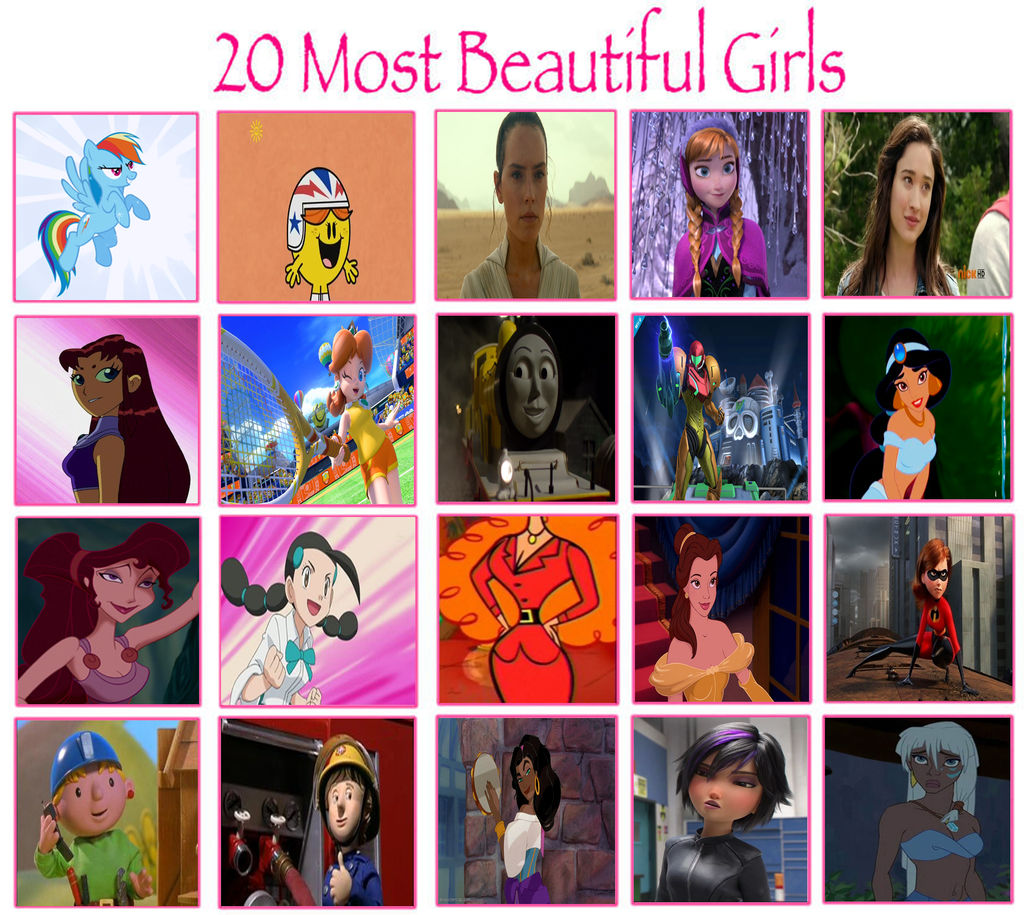 Most Female Deviantart Top 20 Most Beautiful Girls by TheTrainMrMenPonyFan on DeviantArt