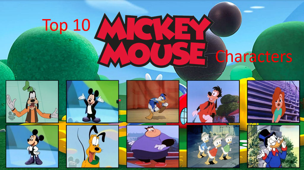 My Top 10 Favourite Mickey Mouse Characters by TheTrainMrMenPonyFan on ...