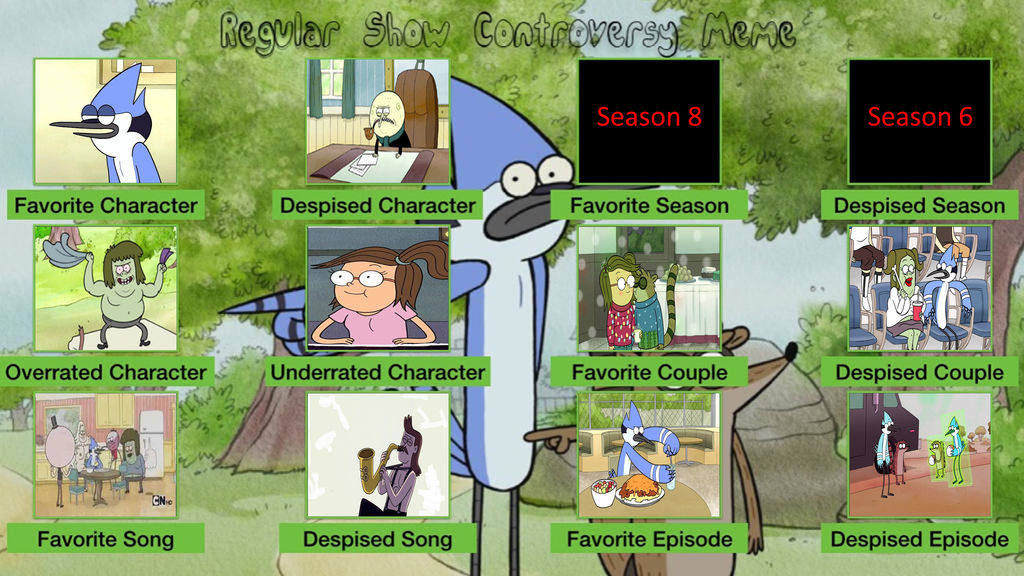 My Regular Show Controversy Meme by TheTrainMrMenPonyFan on DeviantArt