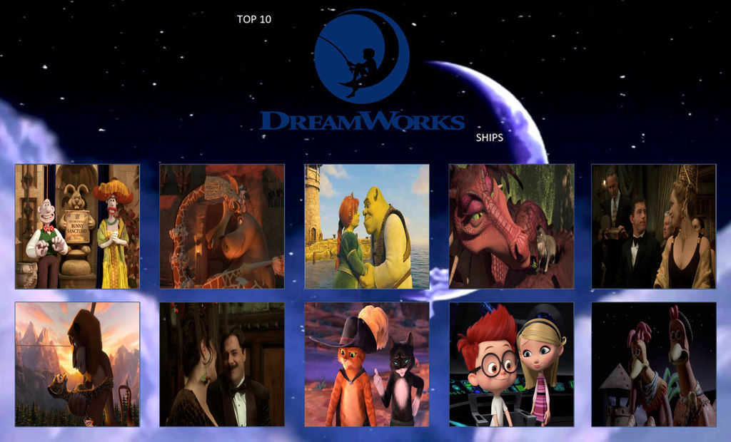 7 Dreamworks My Top 10 Favourite Dreamworks Couples by TheTrainMrMenPonyFan on ...