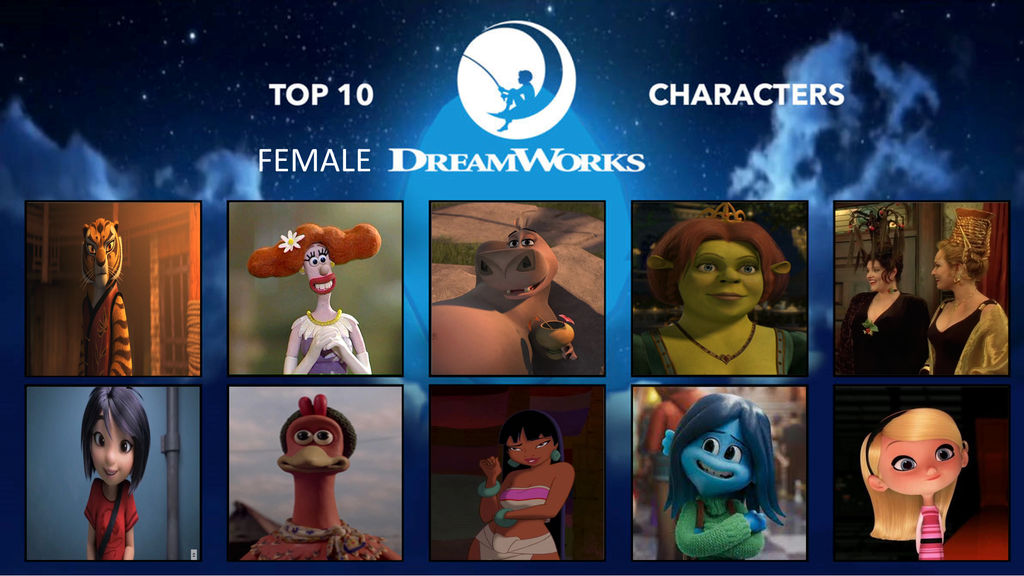 Dreamworks Creating Characters My Top 10 Favourite Female Dreamworks Characters by ...