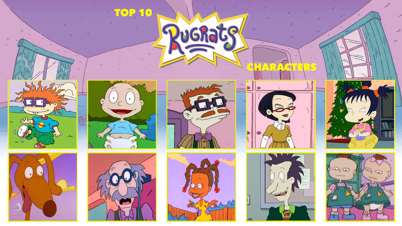 Every Rugrats Character Ever My Top 10 Favourite Rugrats Characters by TheTrainMrMenPonyFan on ...