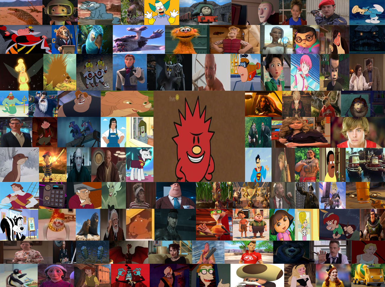 Characters Collages Deviantart Collage of Characters I'm Neutral Towards by TheTrainMrMenPonyFan on ...