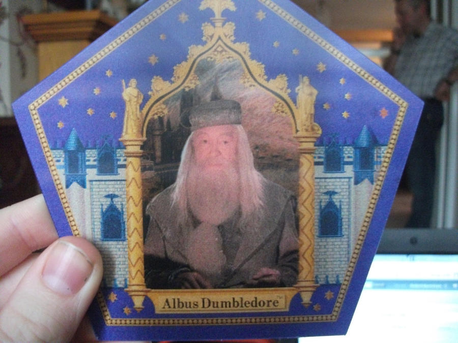 Dumbledore trading card