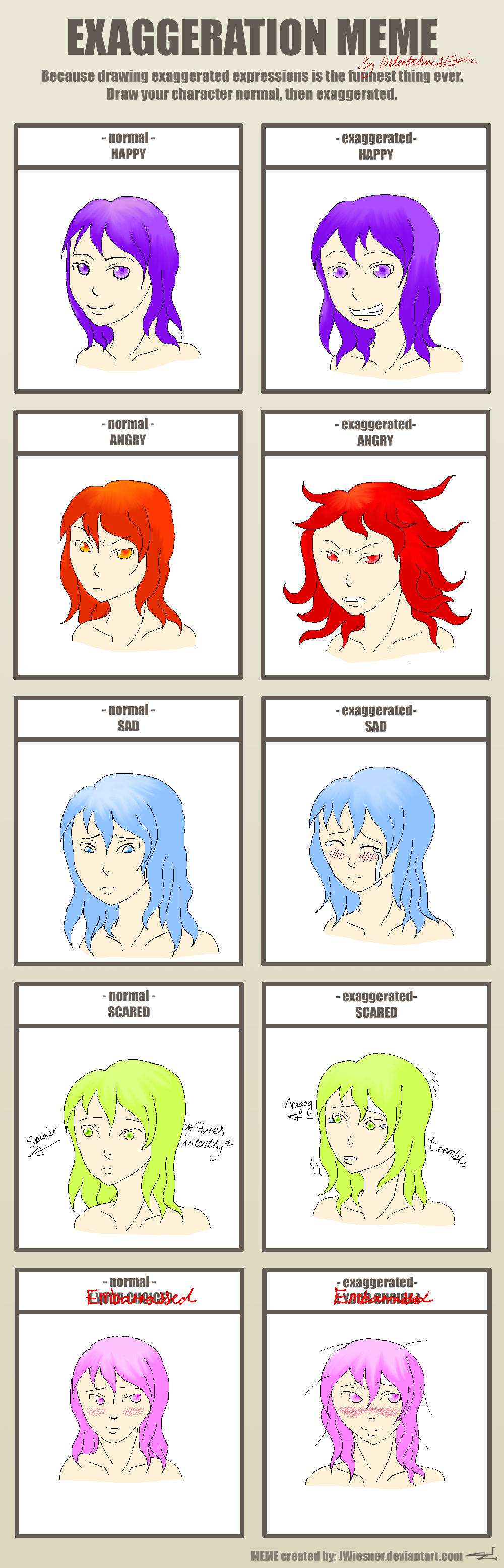 Exaggeration Meme by UndertakerisEpic on DeviantArt