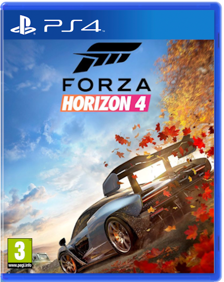 Forza Horizon 4 PS4 cover by youknowwho77 on DeviantArt