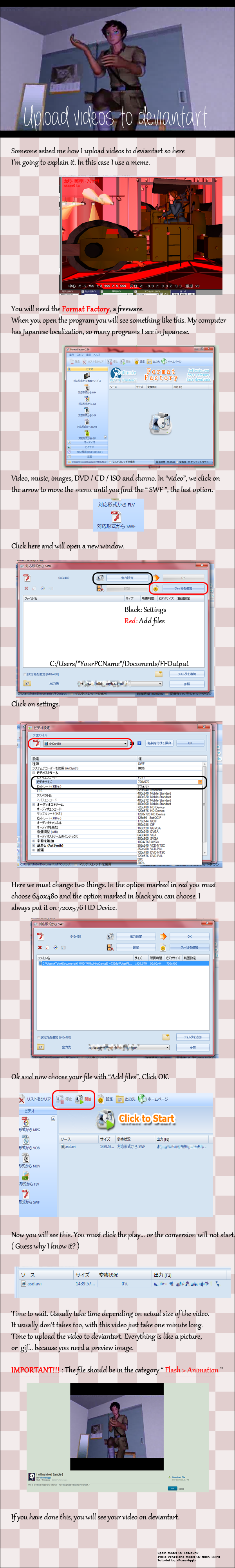 Deviantart Re Upload How to upload videos to deviantart by xPomeriggio on DeviantArt