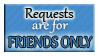 FRIENDS ONLY Requests by Izumi-sen