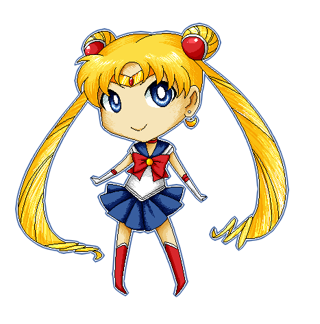 Pixel Sailor Moon