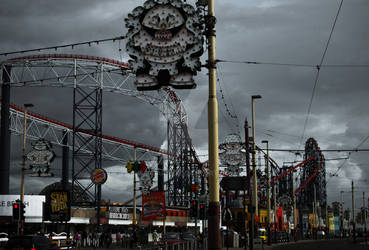 Blackpool and Crosby beach