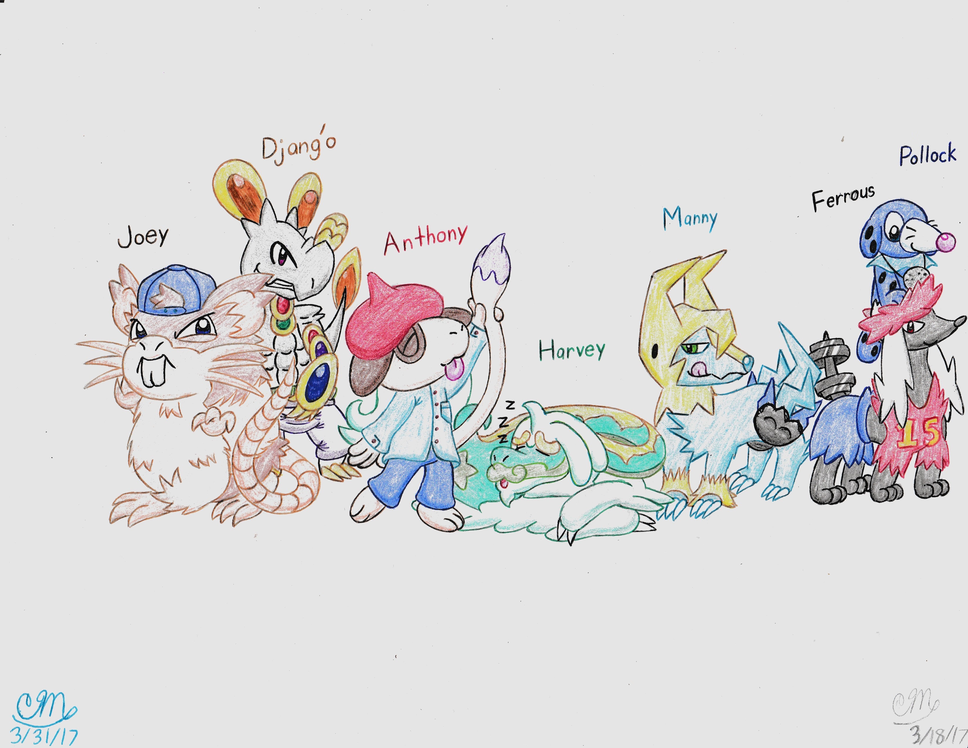 Pokemon OCs: Series 3