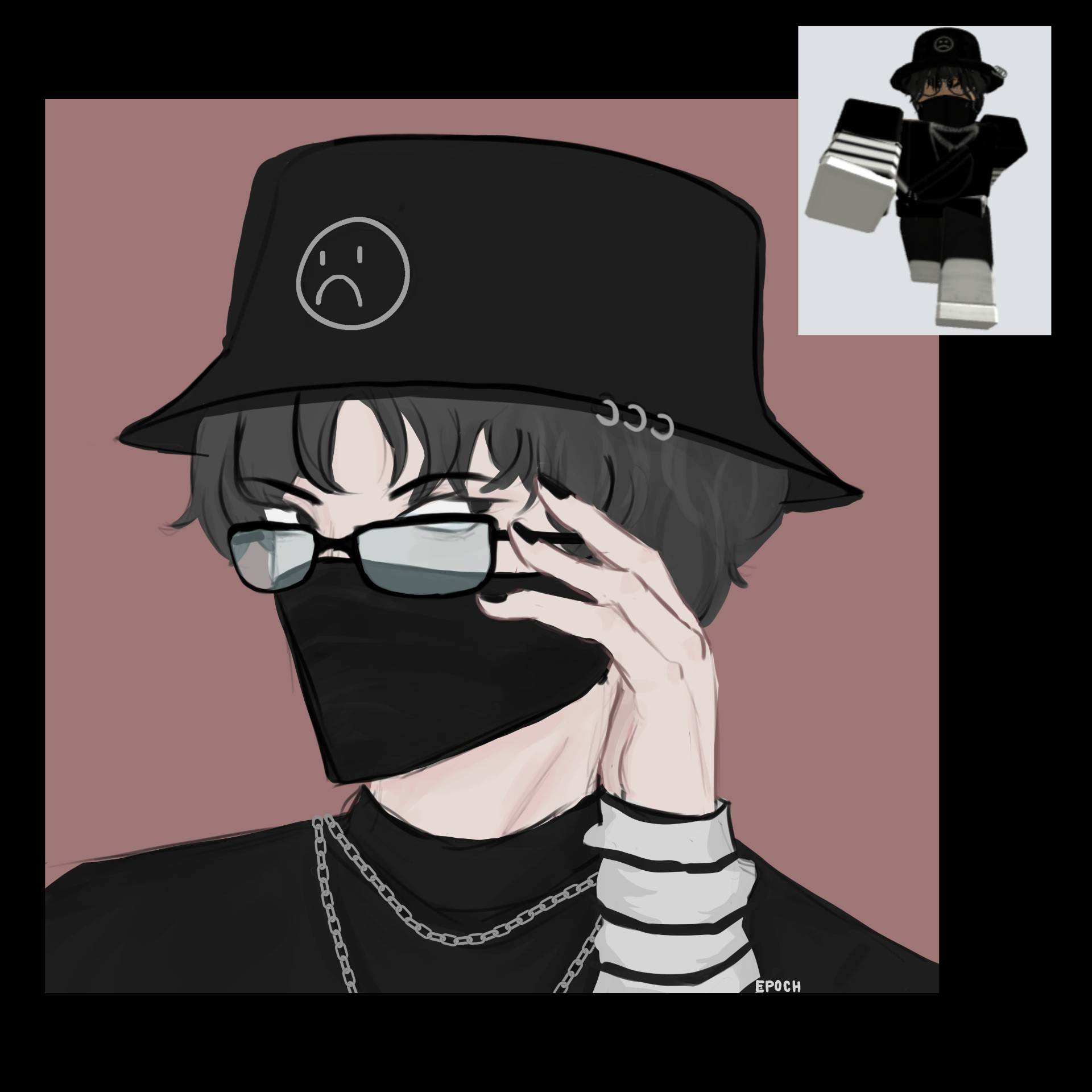 sketch of a random roblox avatar on Pinterest ❤️ : r/RobloxArt