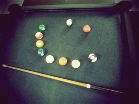 Billiards smile