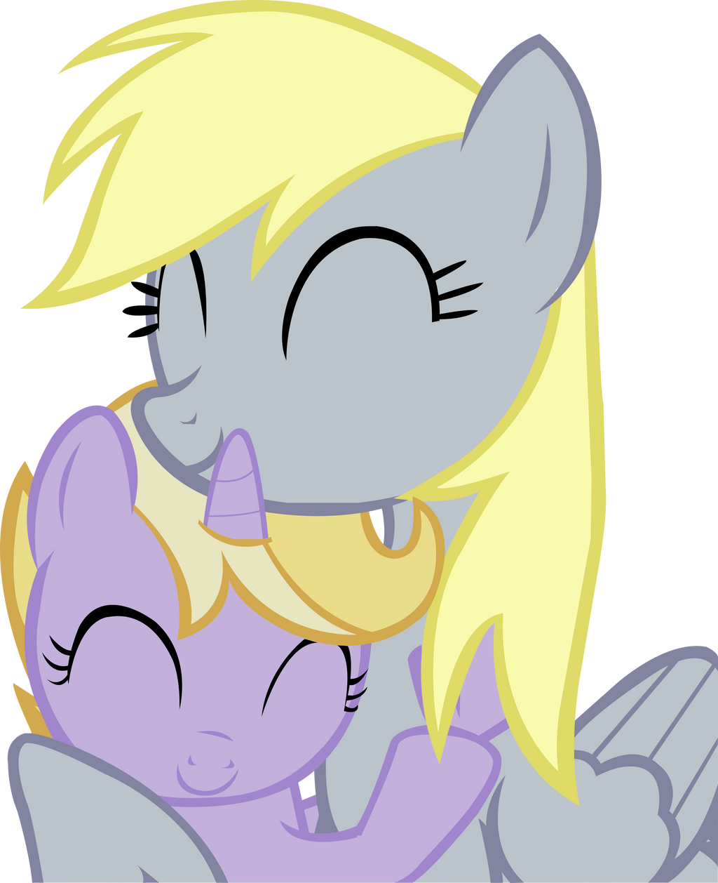 Dinky and Derpy