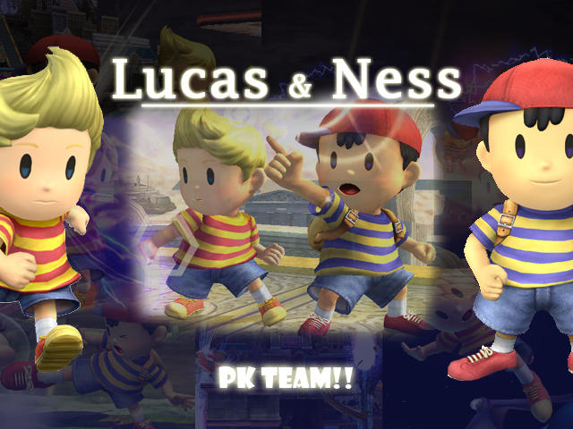Lucas And Ness By Acemaster101 On DeviantArt lucas-and-ness-by-acemaster101-on-deviantart