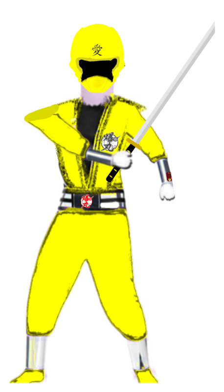 Ninja Ranger Render Deviantart Ninja Ball Yellow Ranger - Transparent! by 50thsupersentai on DeviantArt