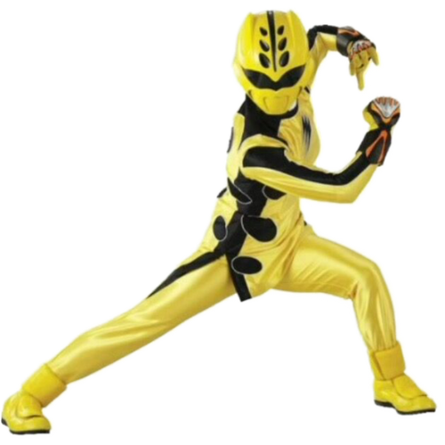 Jungle Fury Yellow Ranger Render by 50thsupersentai on DeviantArt
