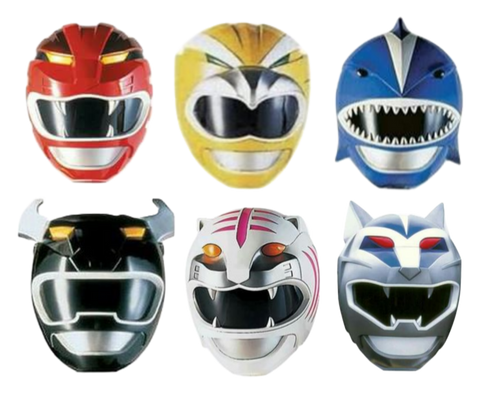 Power Ranger Helments Logs Power Rangers Wild Force Helmets by 50thsupersentai on DeviantArt
