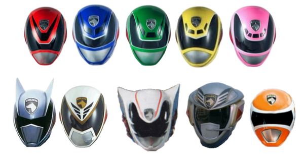 Power Rangers SPD Helmets by 50thsupersentai on DeviantArt