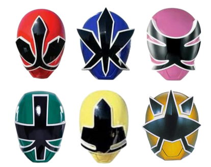 Power Rangers Samurai Helmets by 50thsupersentai on DeviantArt