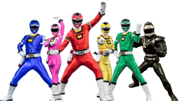 Power Rangers Turbo Team Render by 50thsupersentai on DeviantArt