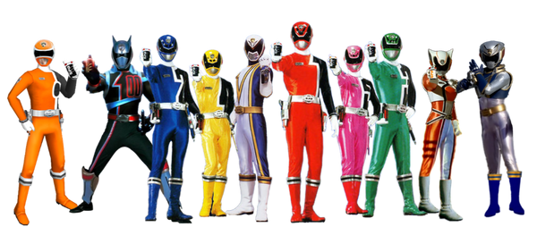 Power Rangers SPD Team Render 4 by 50thsupersentai on DeviantArt